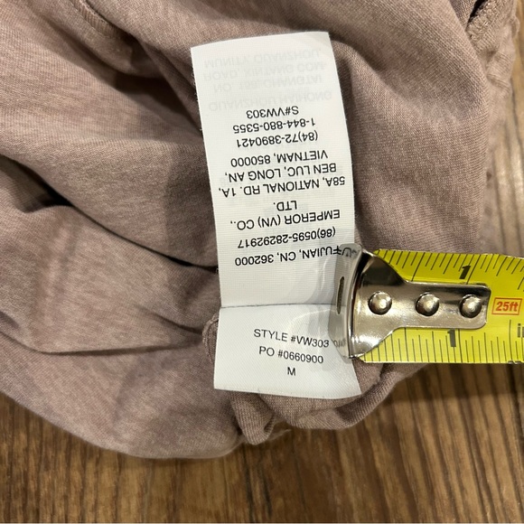 Vuori Performance Joggers Heathered Light Pink Medium - Picture 10 of 12